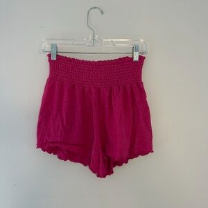 Pink Lounge Shorts Z Supply- Size S